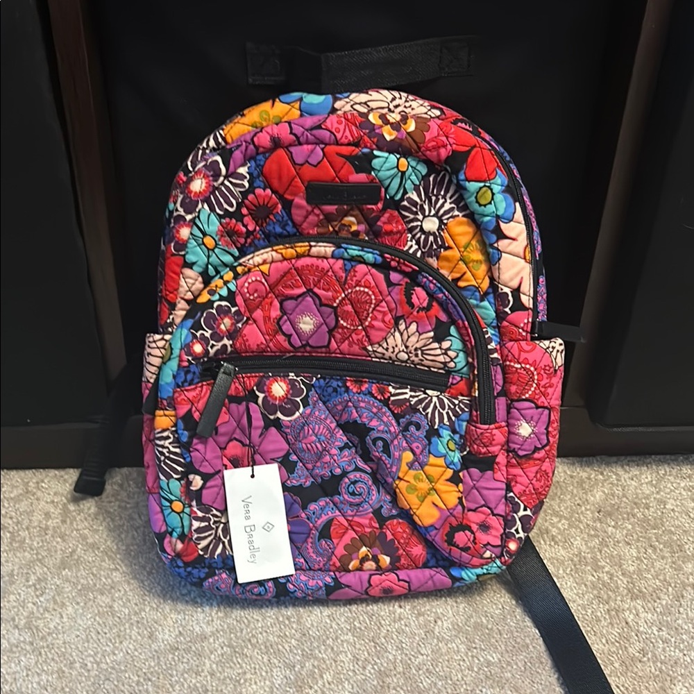Vera Bradley Colorful Floral Backpack